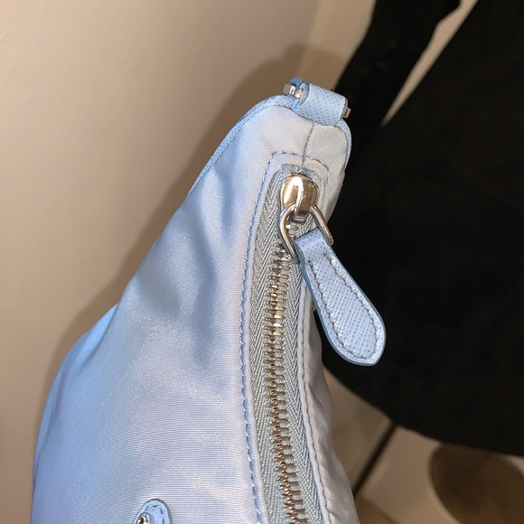 PRADA RE-EDITION SHOULDER BAG BLUE RENYLON *BAG ONLY NO STRAP INCLUDED - Picture 15 of 16